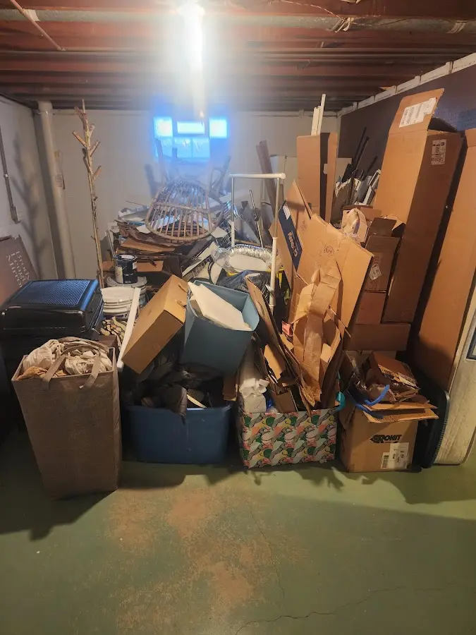 Roll-off dumpster container at job site for Yard Waste Dumpster Rental in Jupiter